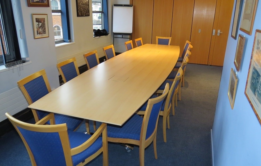 flip-top meeting table