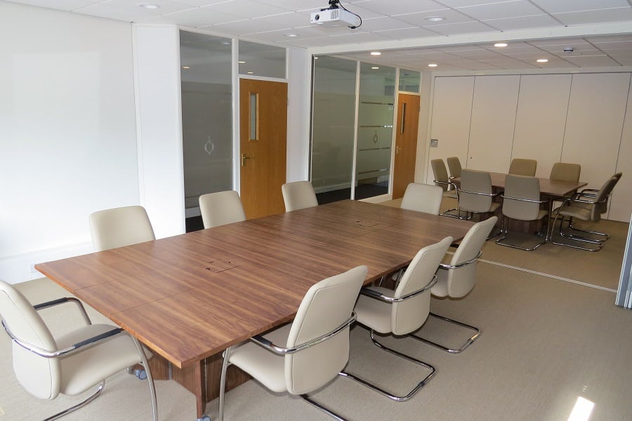 folding conference room table