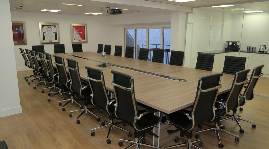 High back boardroom chairs