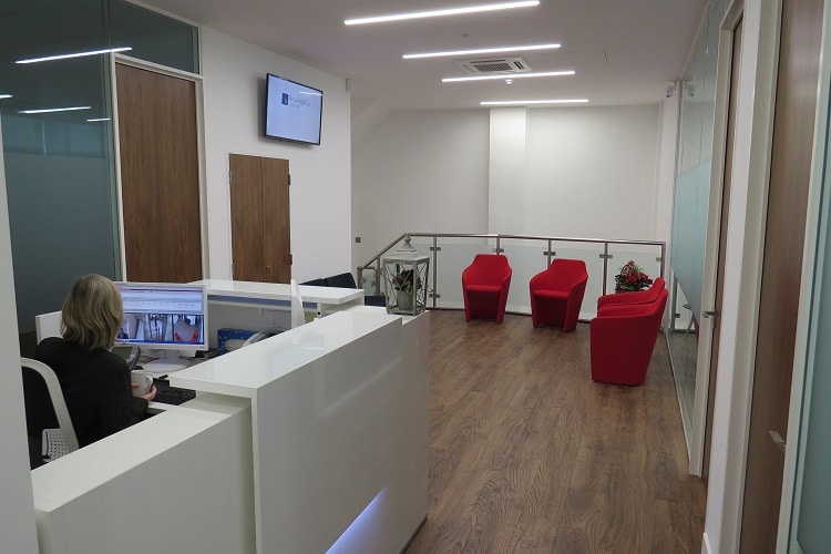 solicitors reception refurb