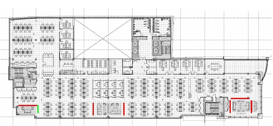 Plan for Office Breakout Areas