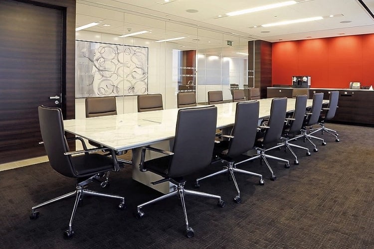 Modern Corporate Boardroom