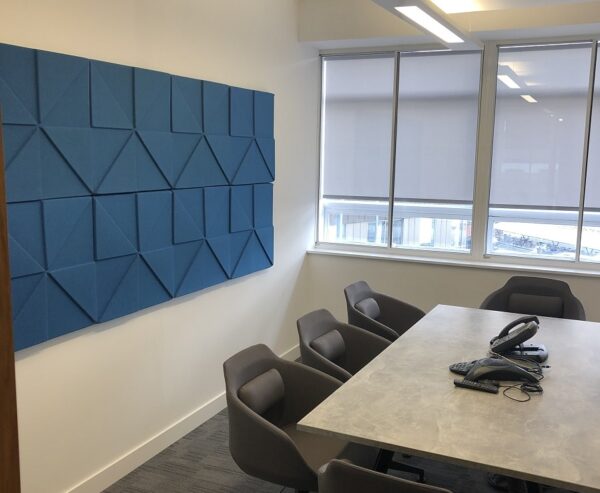 acoustice wall panels for office meeting room