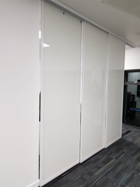 floor to ceiling whiteboards on tracks