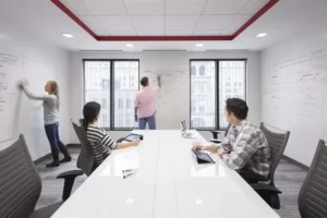 liquid-whiteboard-walls | Fusion Office Design