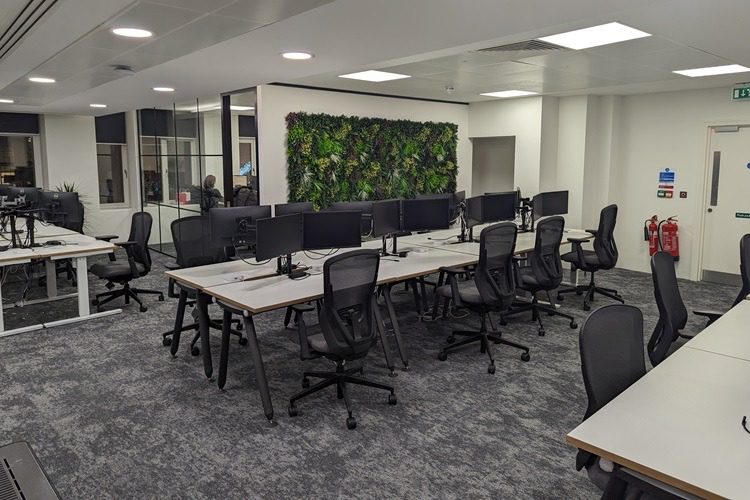 office fit out as a destination