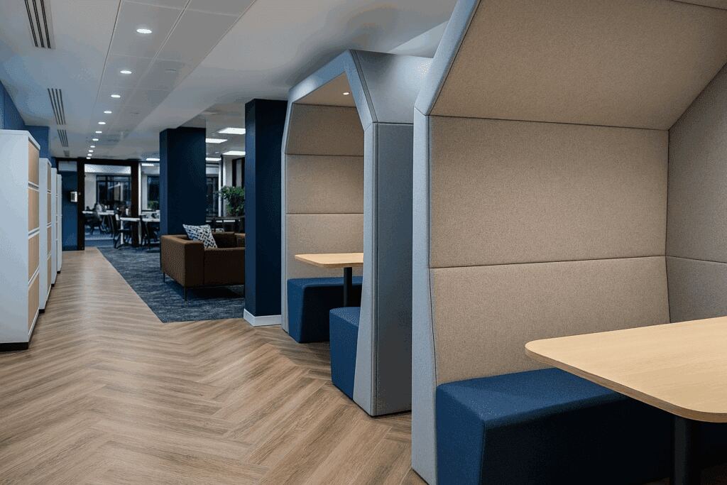 Office Pods; How to Integrate Them Into Your Office Space | Fusion Office Design office pod