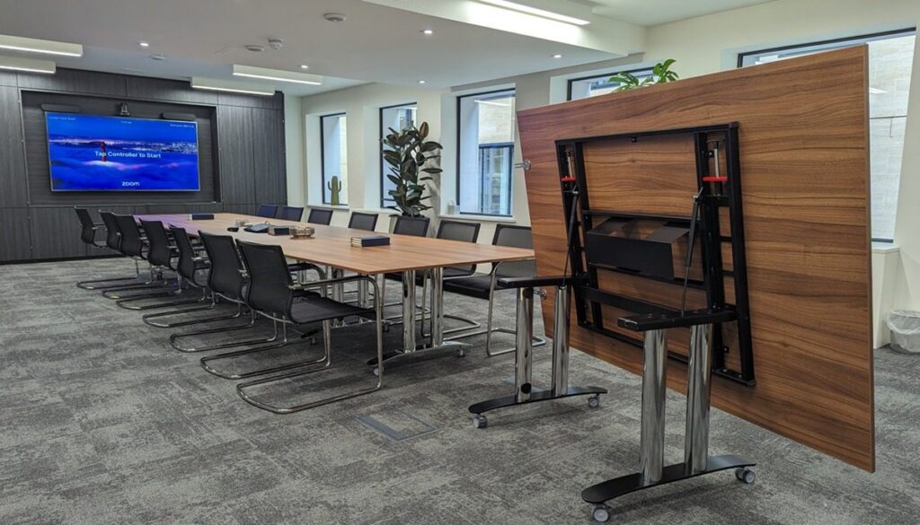 The 5 Benefits of high quality folding boardroom tables | Fusion Office Design The 5 Benefits of high quality folding boardroom tables | Fusion Office Design